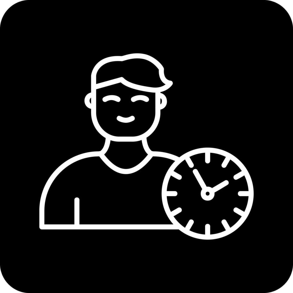 icono de vector de gestión de tiempo