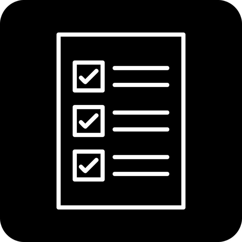 Check List Vector Icon