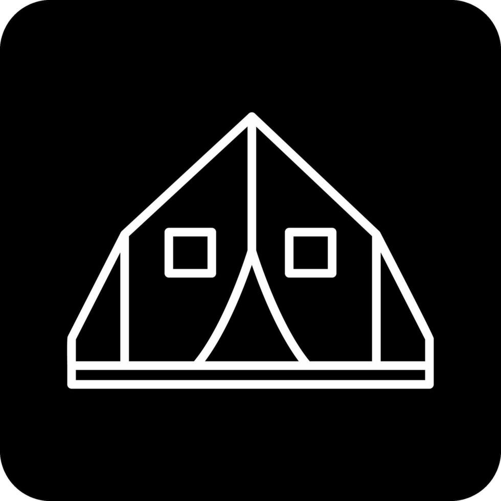 Tent Vector Icon