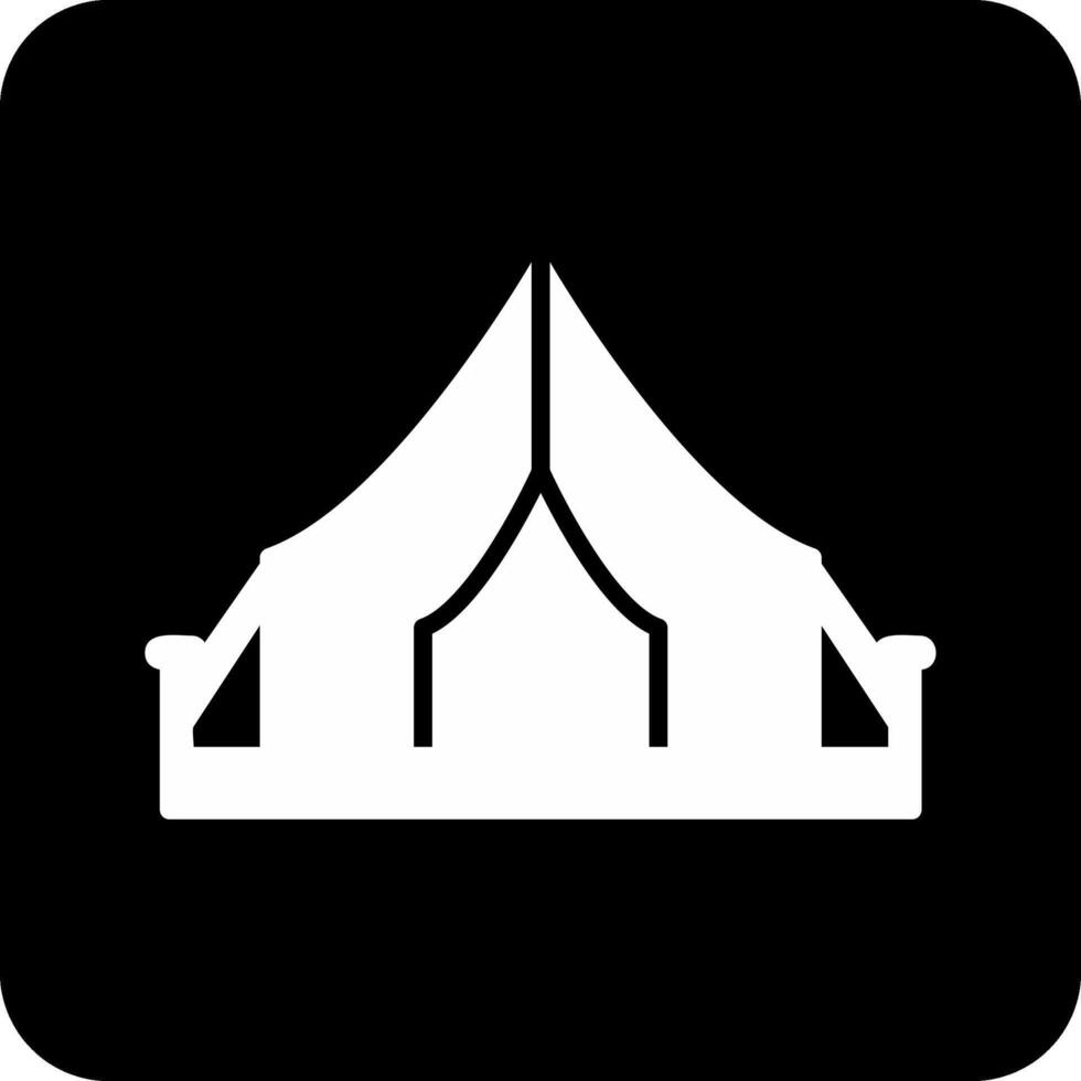 Camping Tent Vector Icon