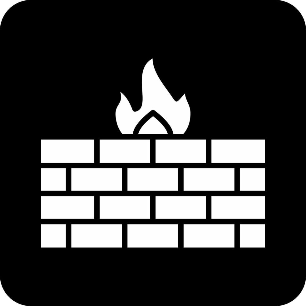 icono de vector de firewall