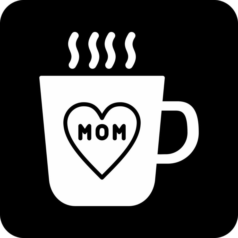 icono de vector de taza de café