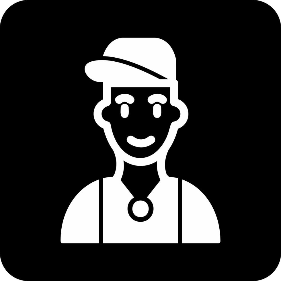 Hip Hop Man Vector Icon