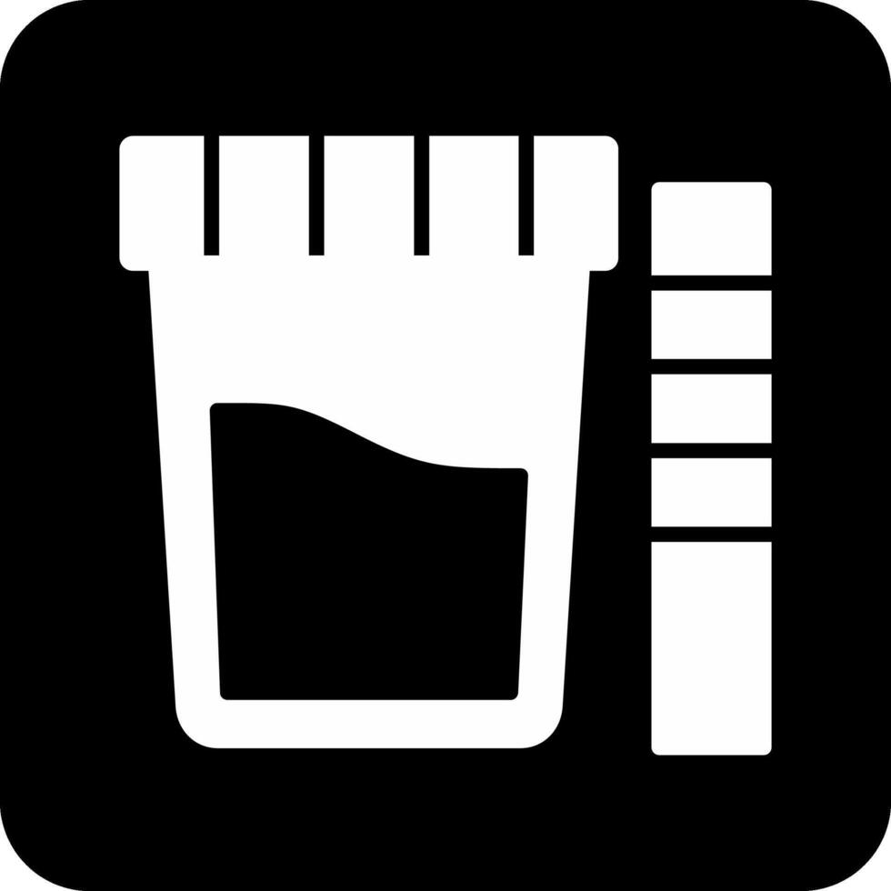 Urine Test Vector Icon