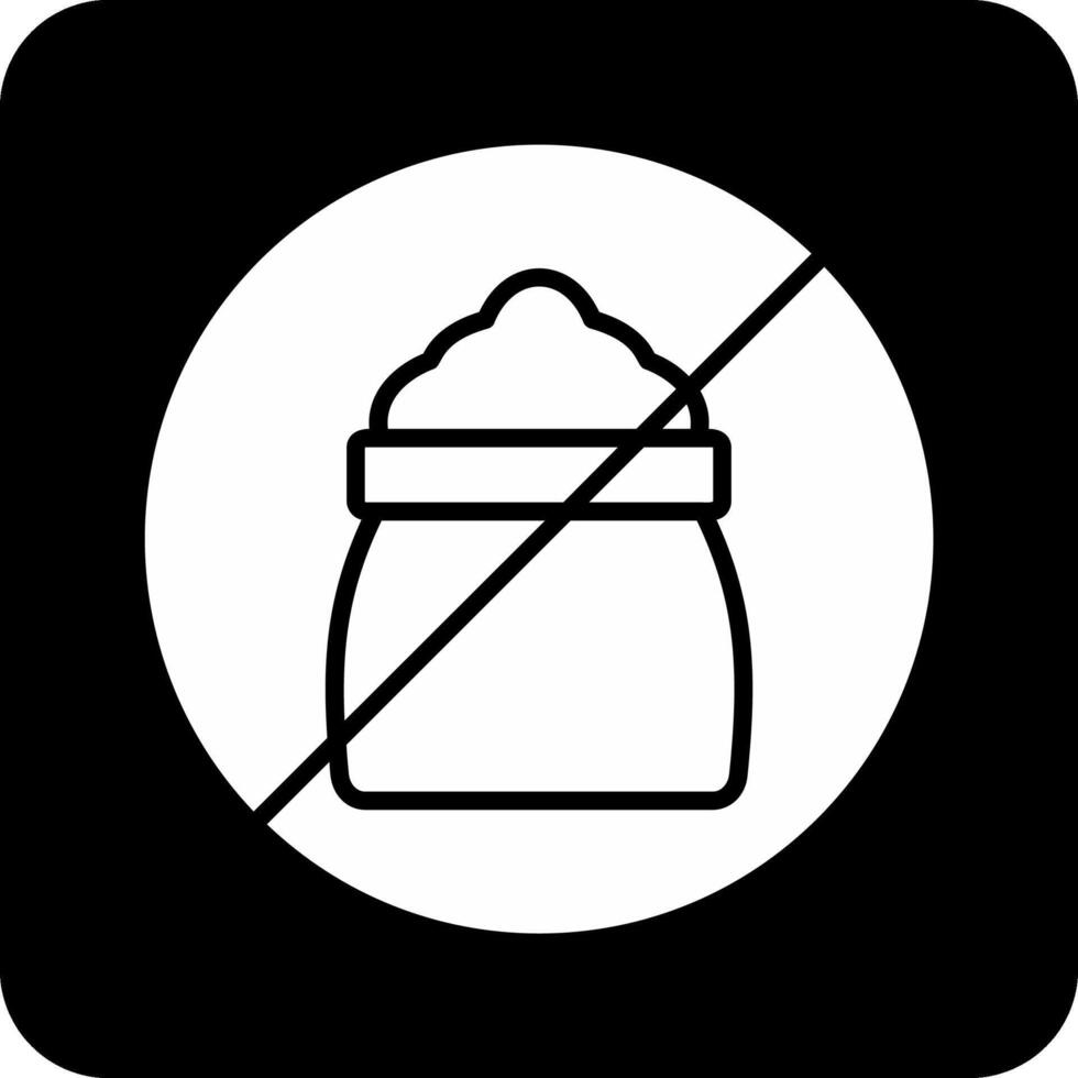 No Sugar Vector Icon