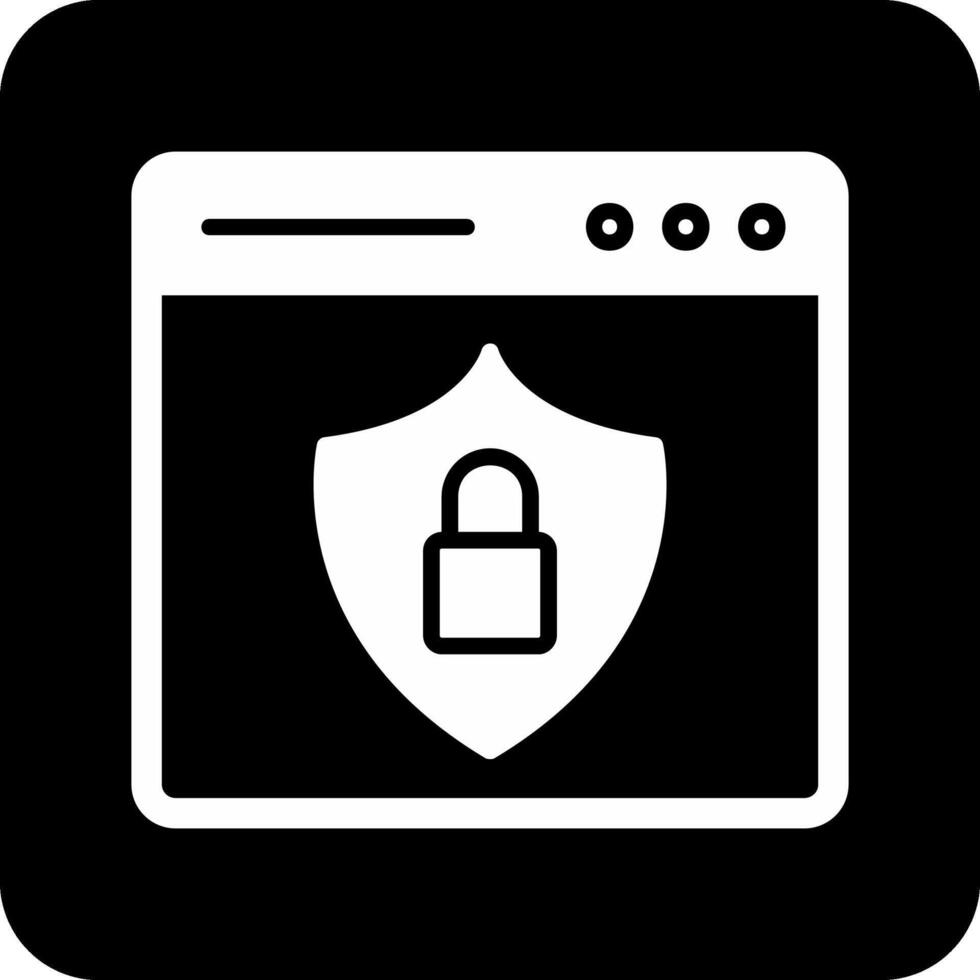 Web Security Vector Icon