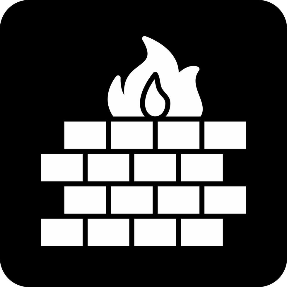 icono de vector de firewall