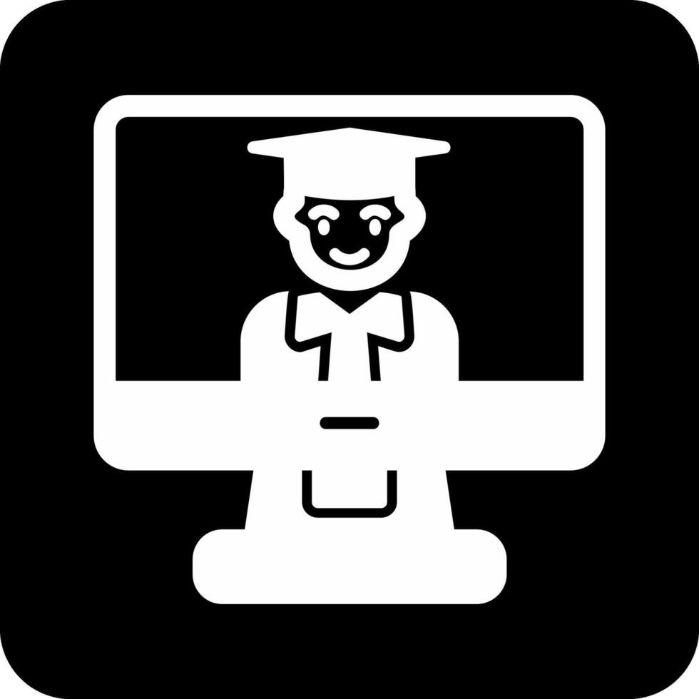 Online Learning Vector Icon