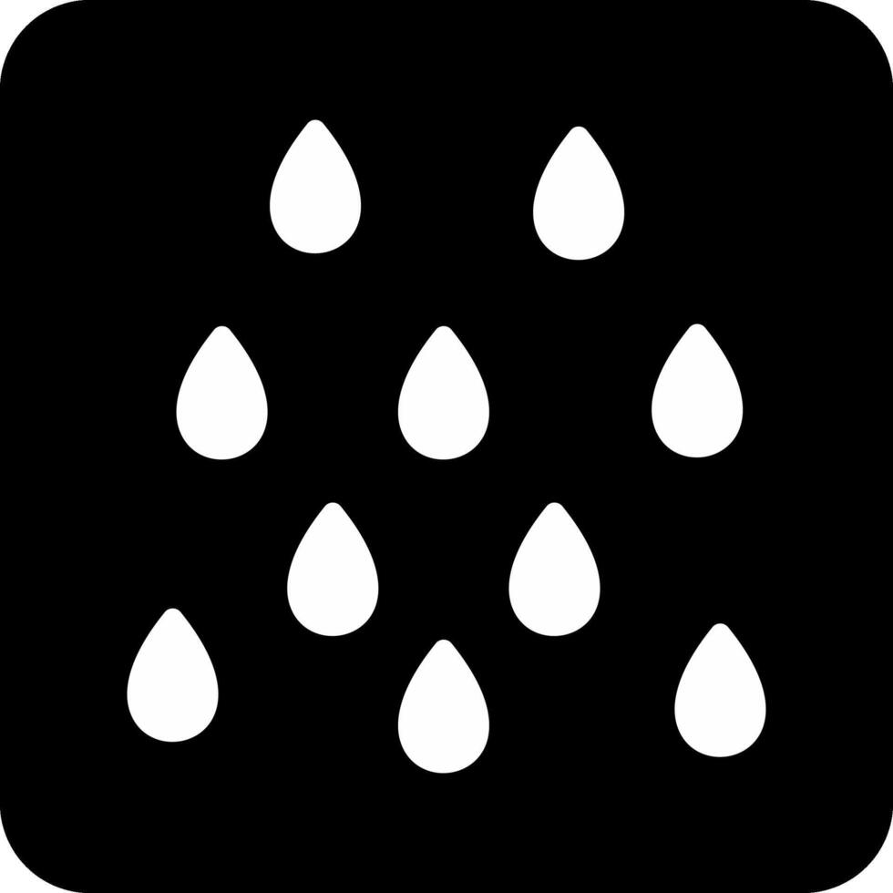 icono de vector de lluvia