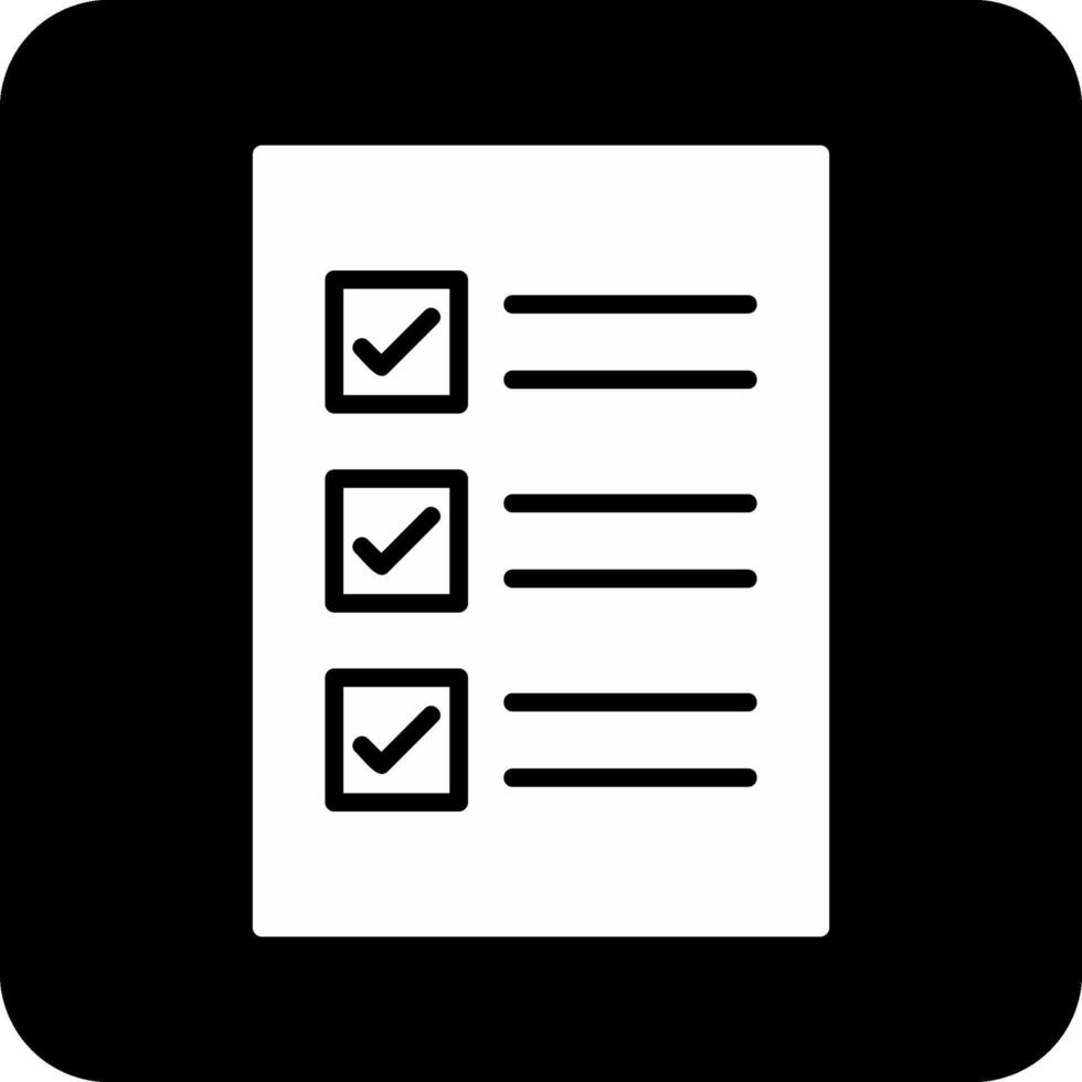 Check List Vector Icon
