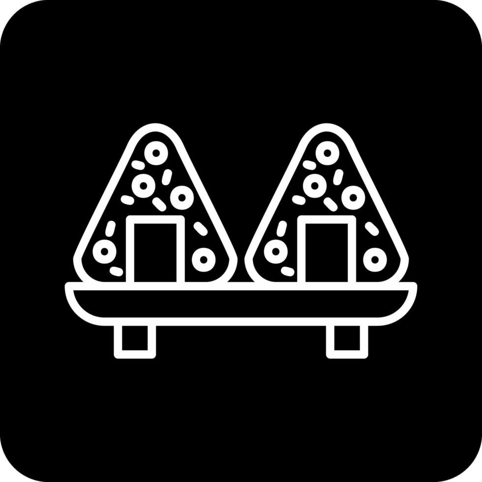 onigiri vector icono