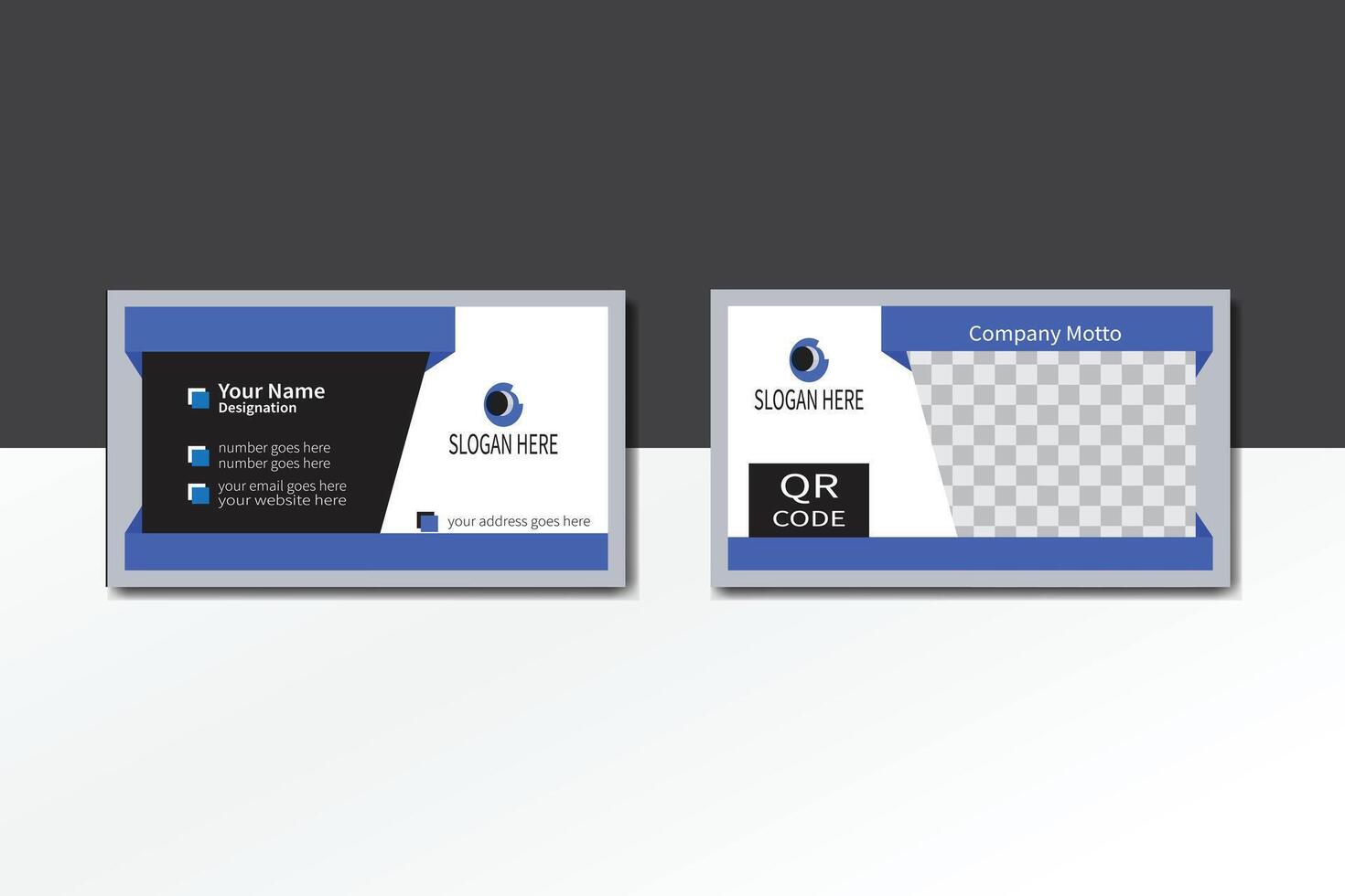 visiting card for business vector