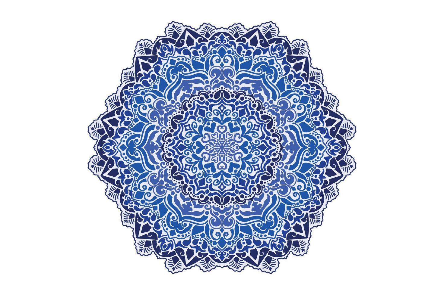 Colorful Mandala Ornament Vector