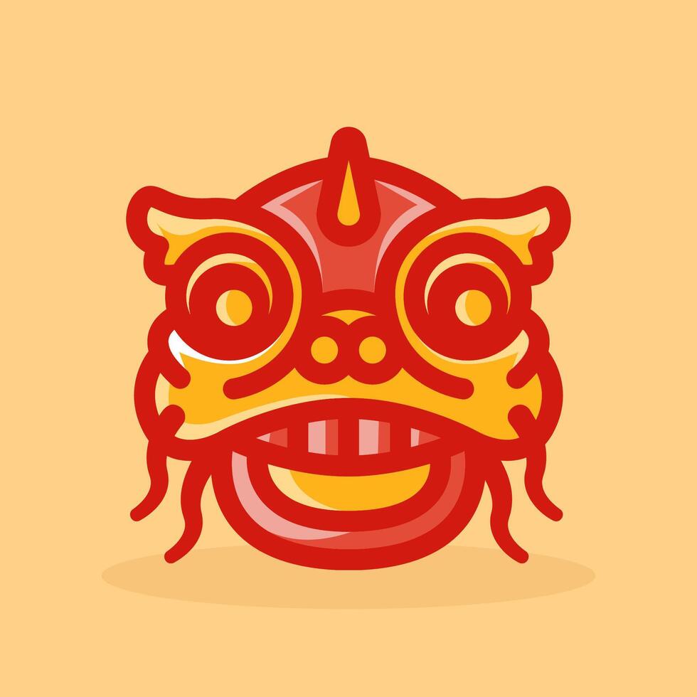 Chinese New Year Sticker Collection vector