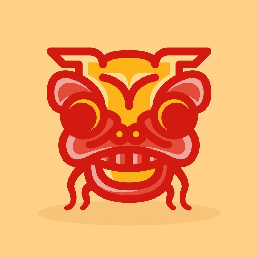 Chinese New Year Sticker Collection vector