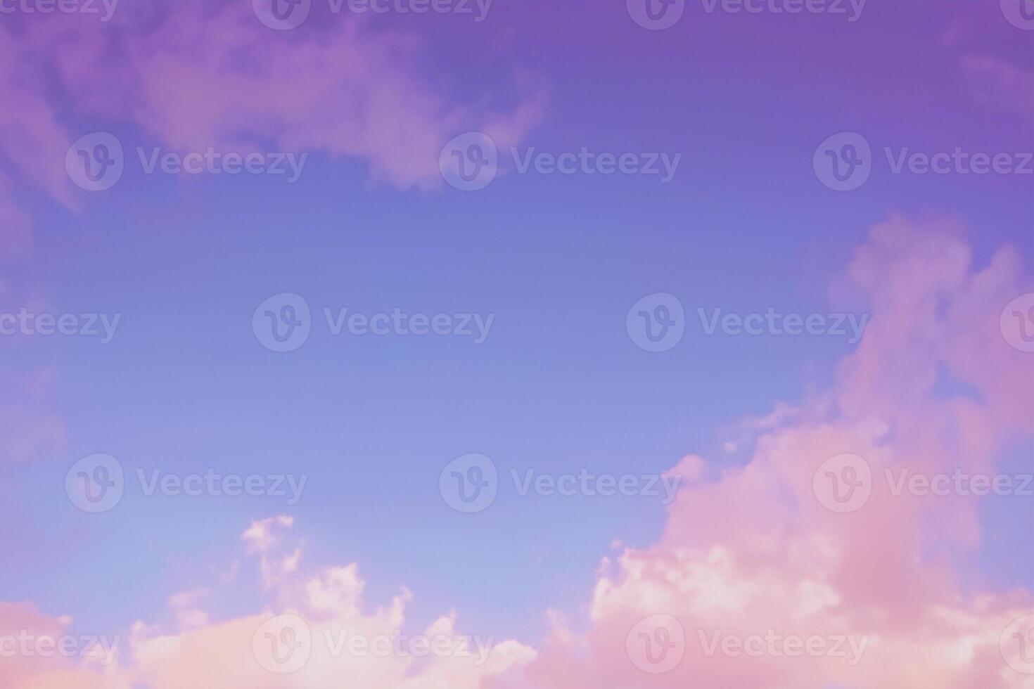 Pastel Dreams A Mesmerizing Canvas Painted in Beautiful Pastel Sky, Unveiling Nature's Tranquil Elegance and Creating a Serene Horizon Brimming with Soft Hues and Ethereal Beauty photo