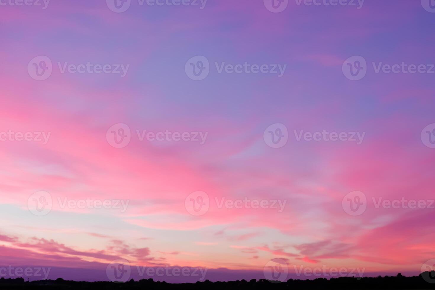 Pastel Dreams A Mesmerizing Canvas Painted in Beautiful Pastel Sky, Unveiling Nature's Tranquil Elegance and Creating a Serene Horizon Brimming with Soft Hues and Ethereal Beauty photo