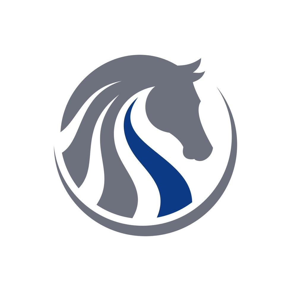 Horse Logo Template Vector illustration design