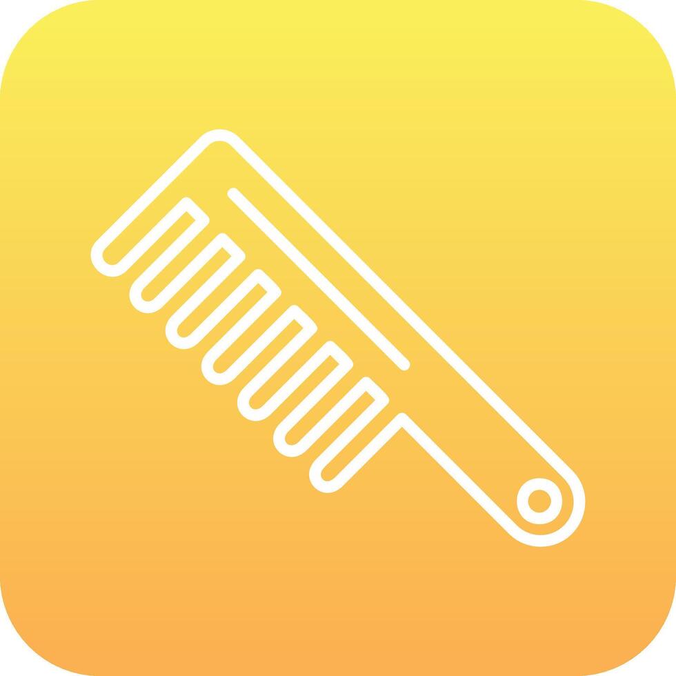 Comb Vector Icon