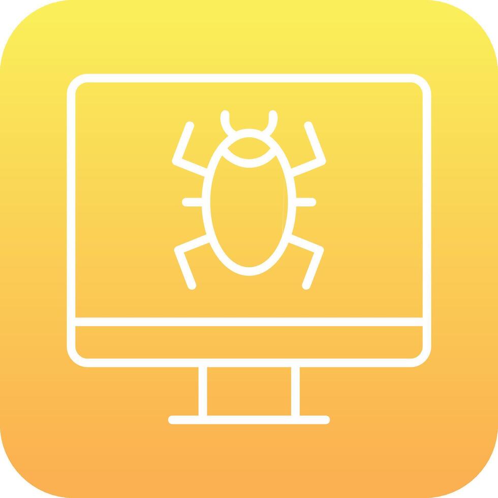 Computer Virus Vector Icon