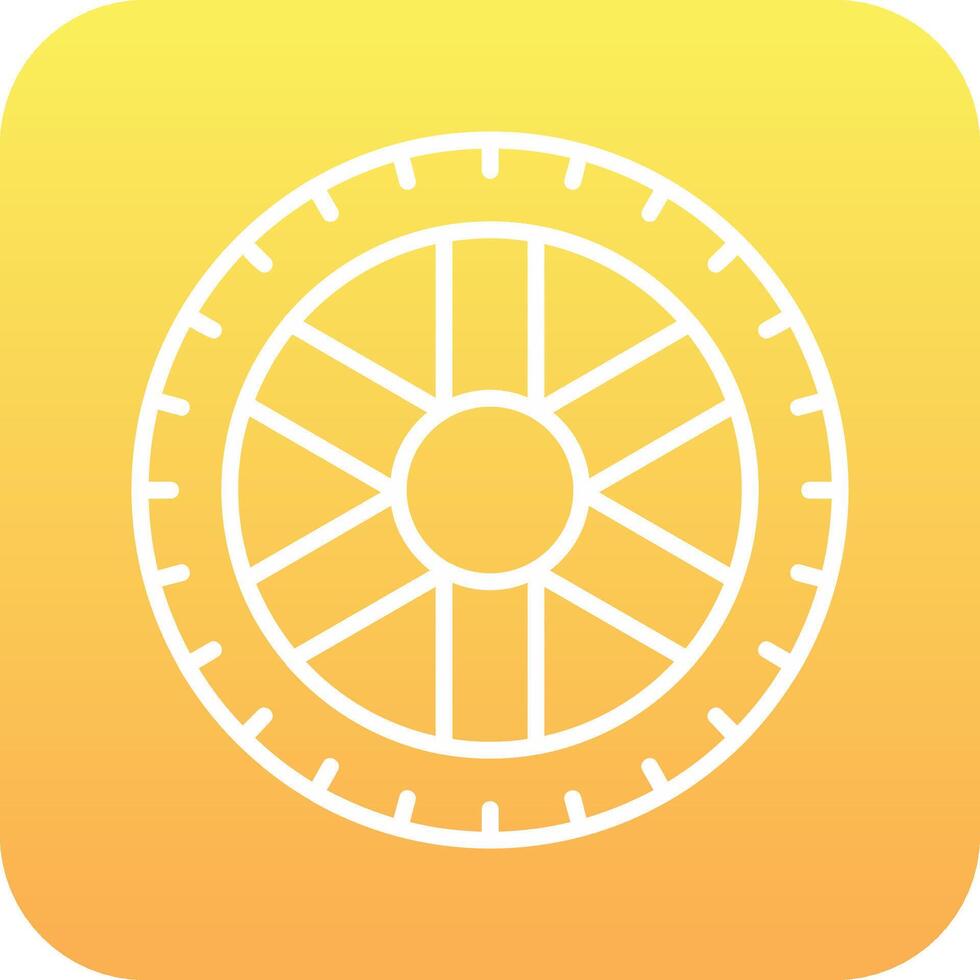 Tire Vector Icon