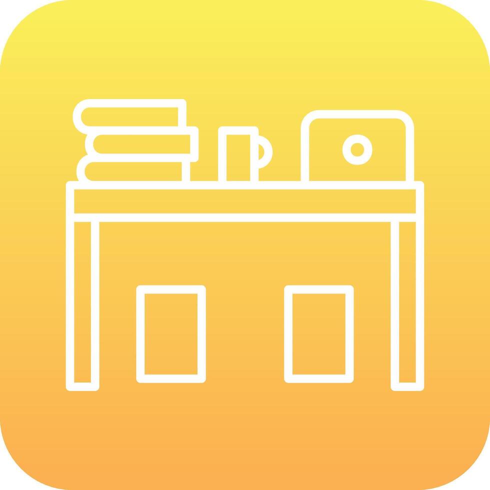 Desk Vector Icon