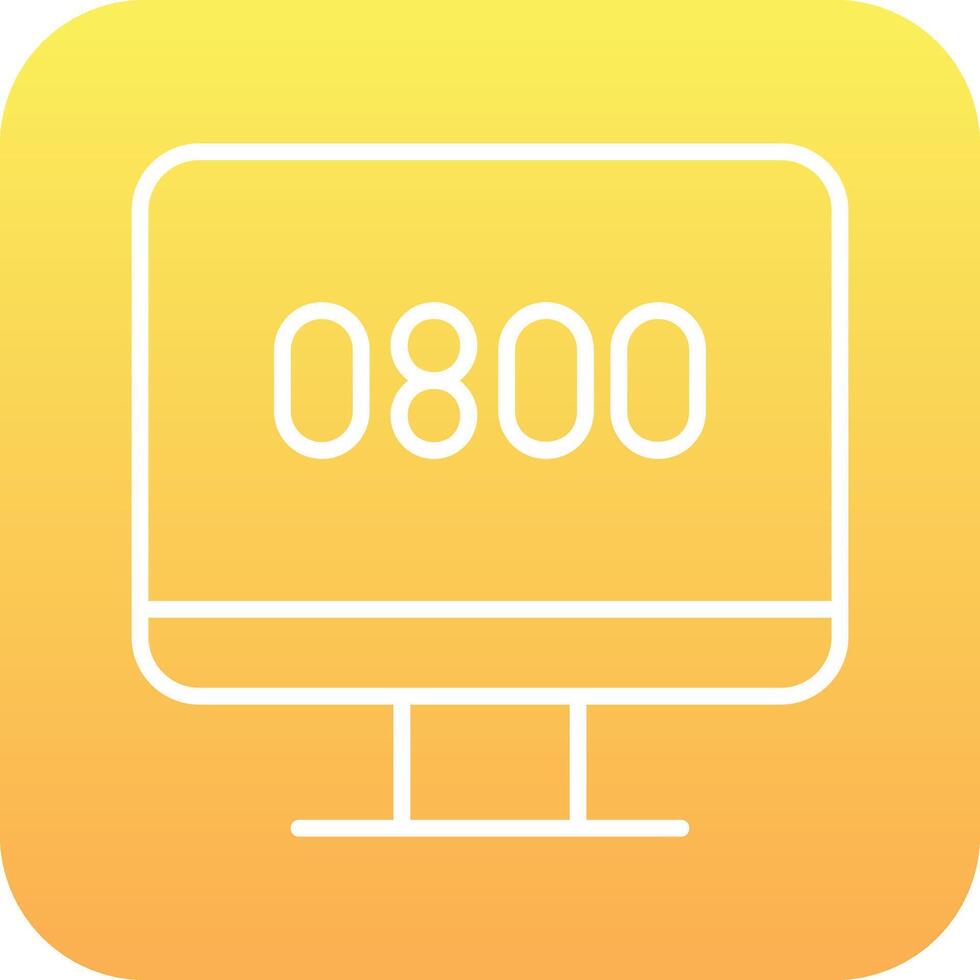 Help Line Vector Icon
