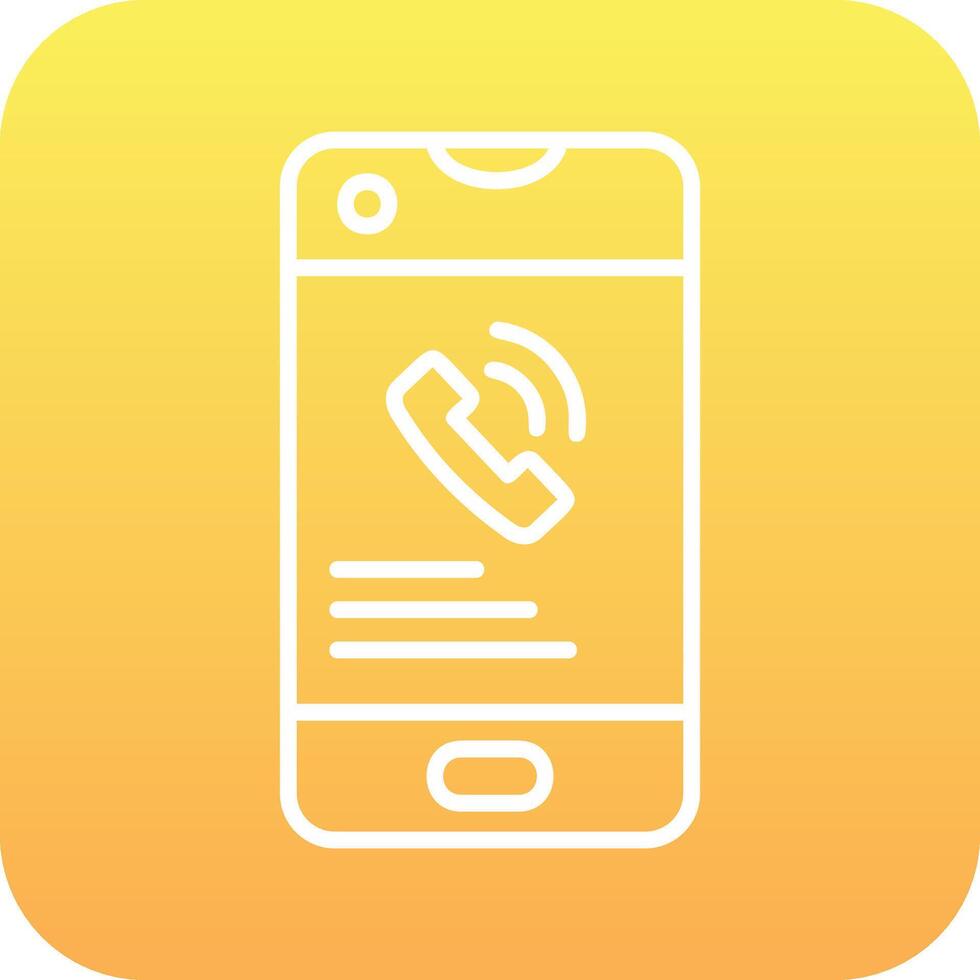 Phone Call Vector Icon