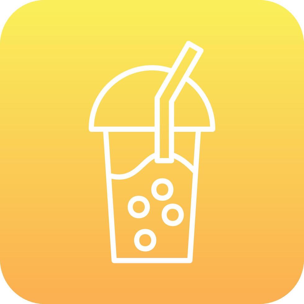 Bubble Tea Vector Icon