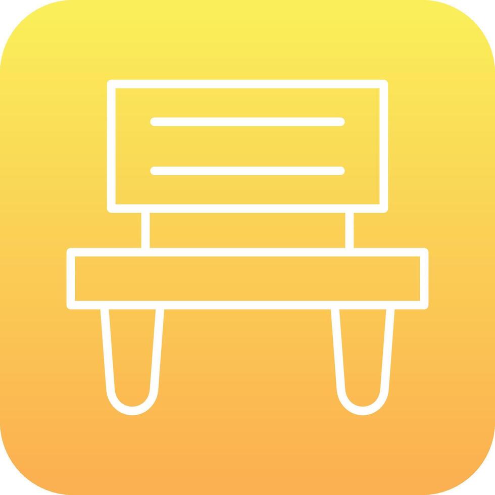 Bench Vector Icon