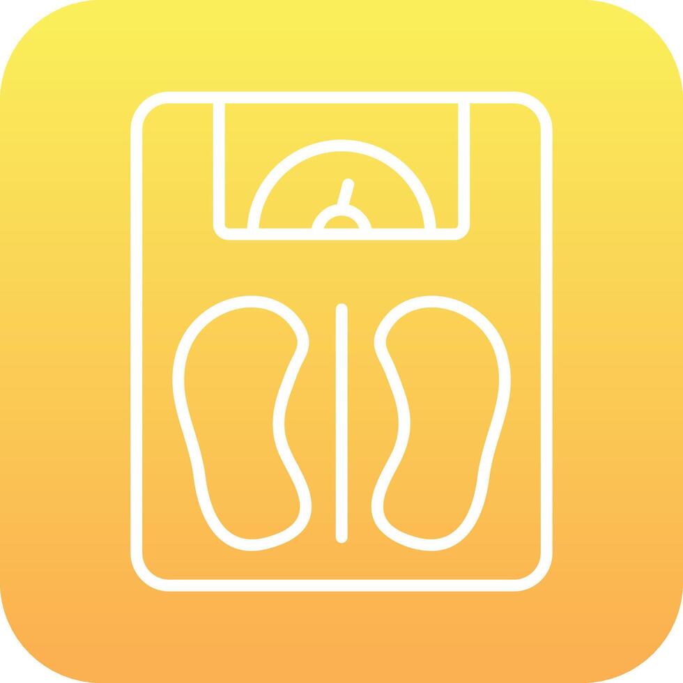 Weight Scale Vector Icon