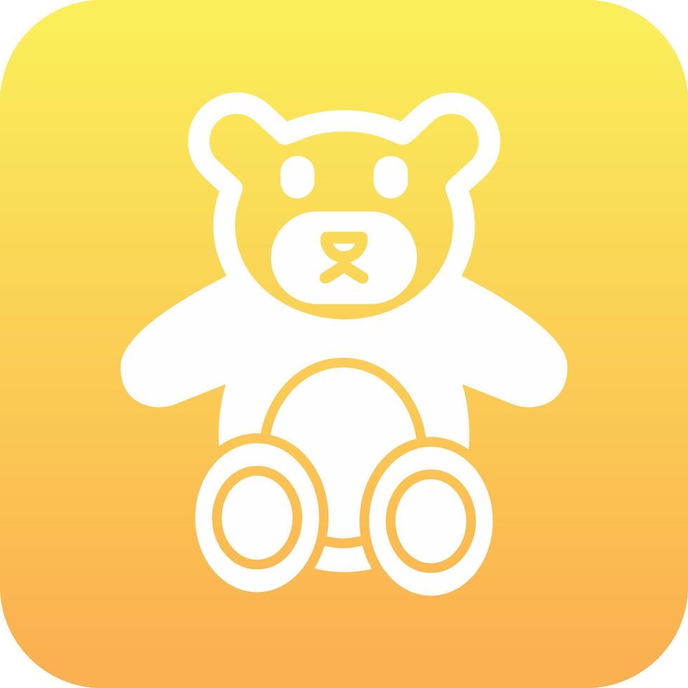 Teddy Bear Vector Icon