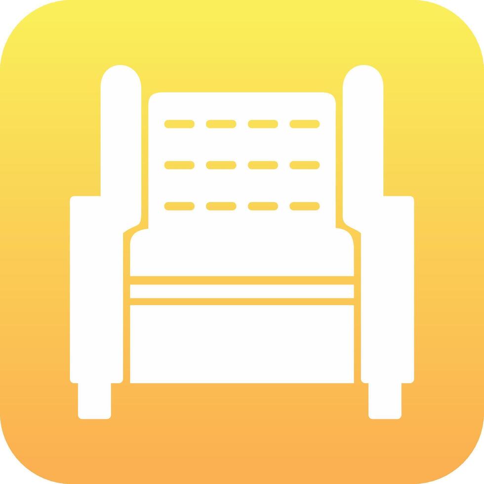 Armchair Vector Icon