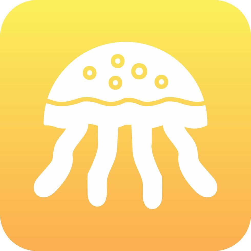 Jellyfish Vector Icon