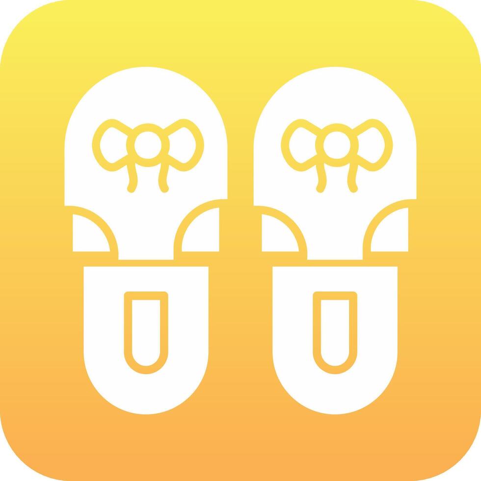 Slippers Vector Icon