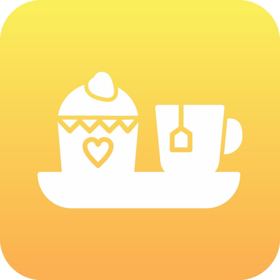 Afternoon Tea Vector Icon