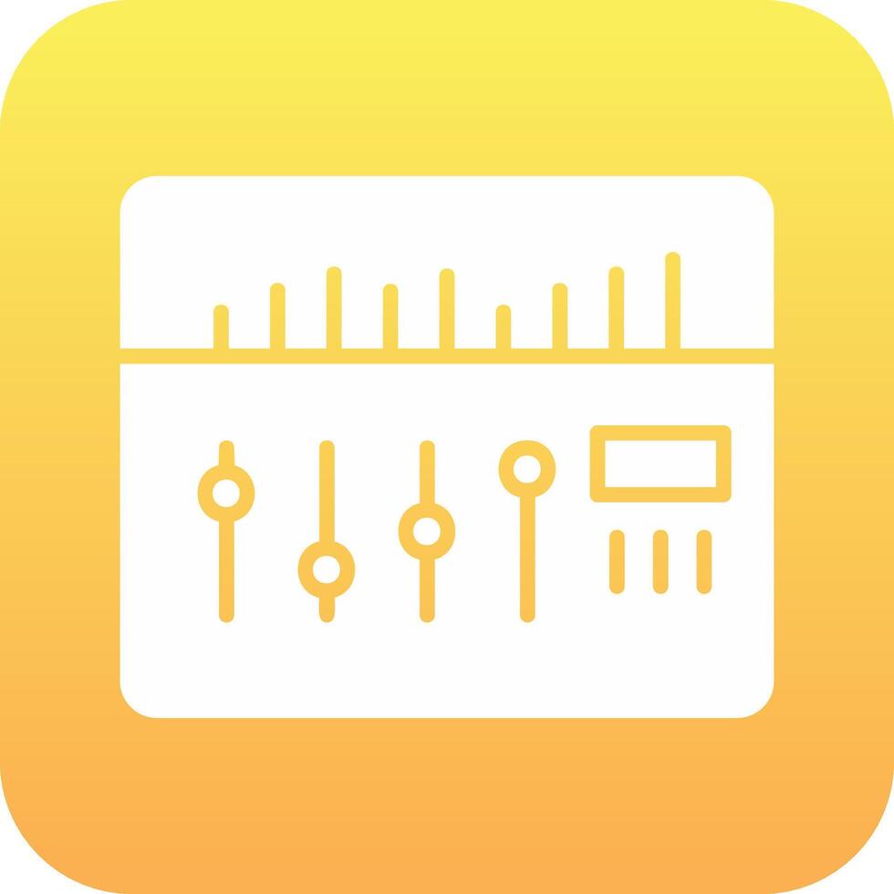 Sound Mixer Vector Icon