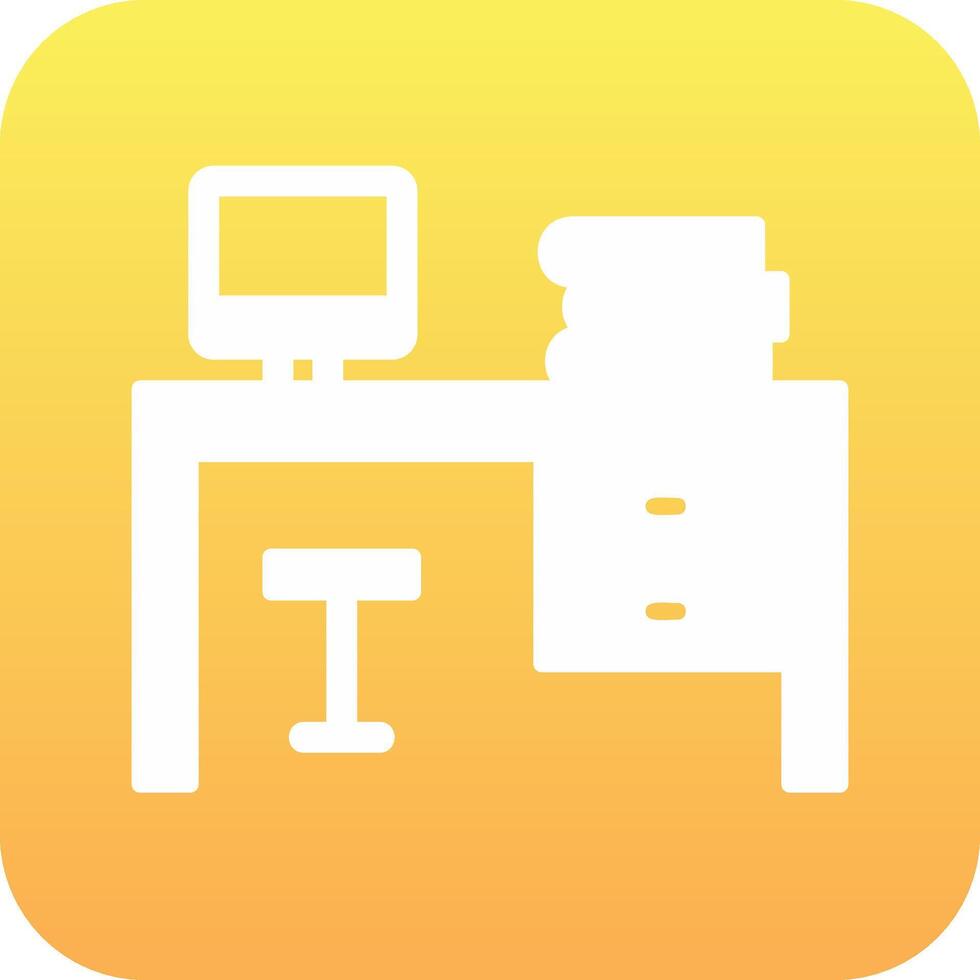 Desk Vector Icon