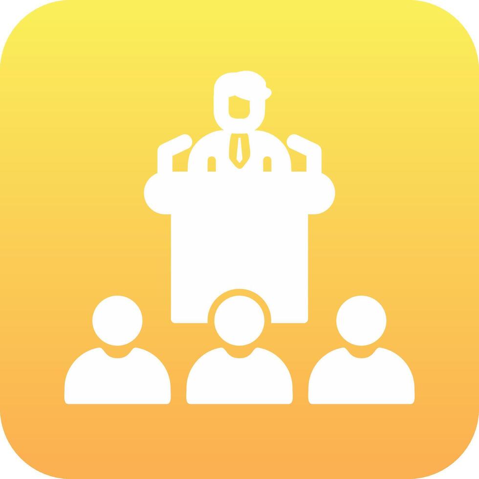 Conference Vector Icon
