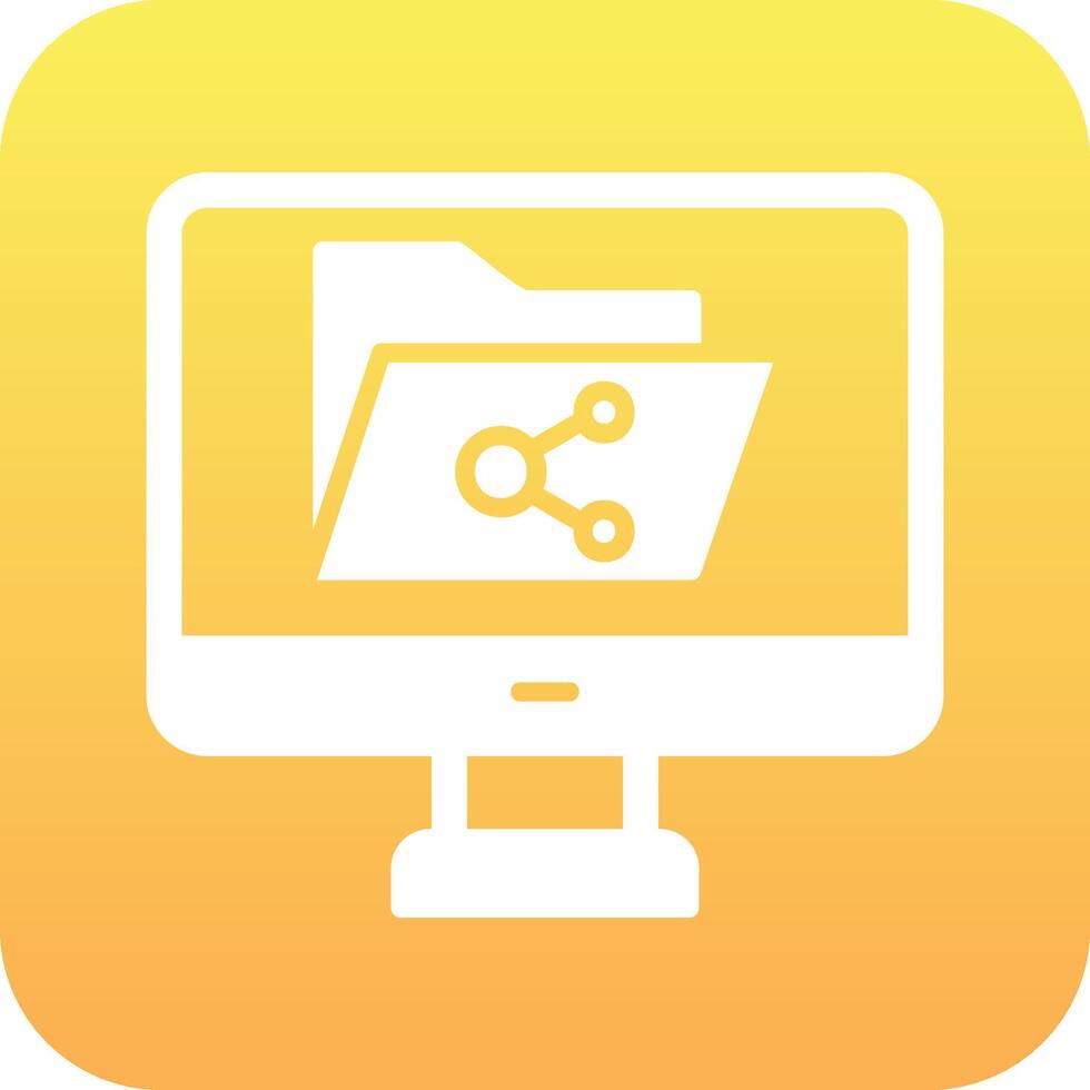 File Sharing Vector Icon
