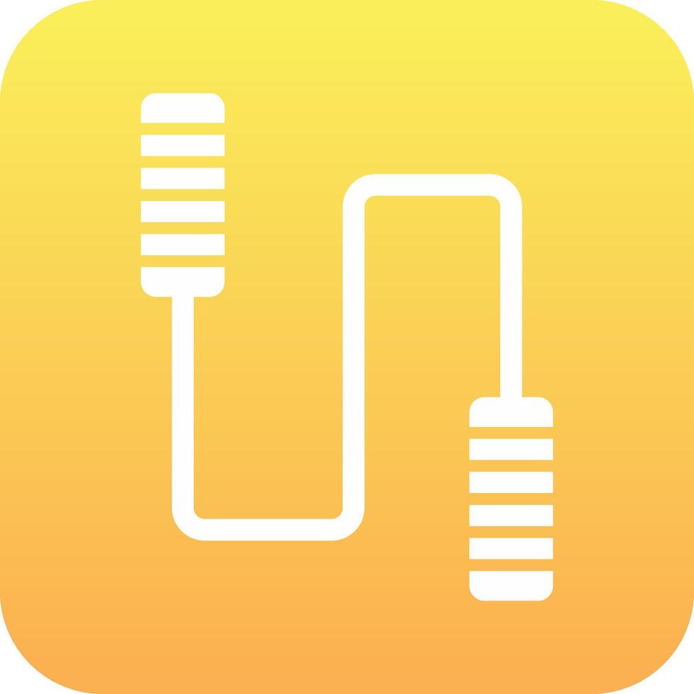 Jumping Rope Vector Icon