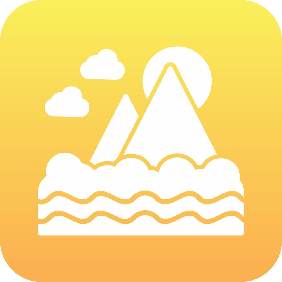 Mount Fuji Vector Icon