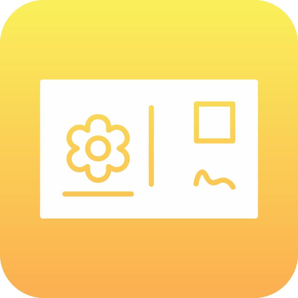 Postcard Vector Icon