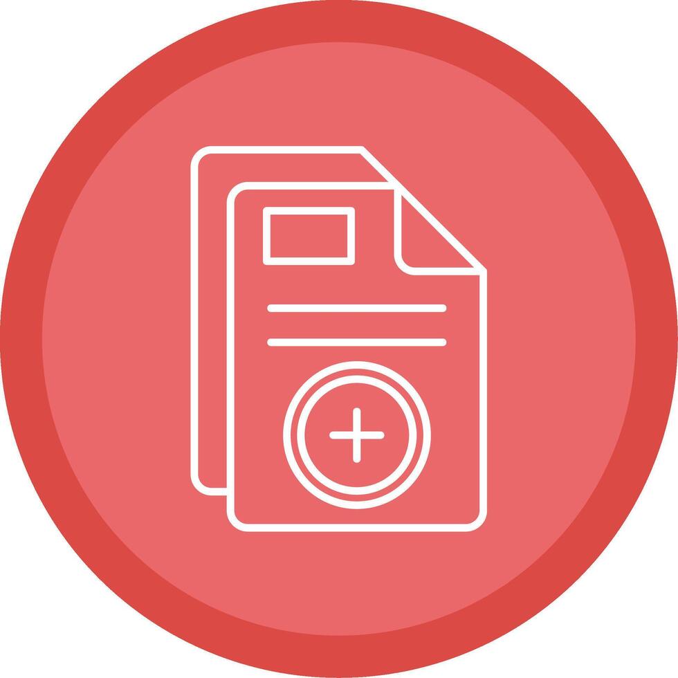 Add Flat Circle Multicolor Design Icon vector