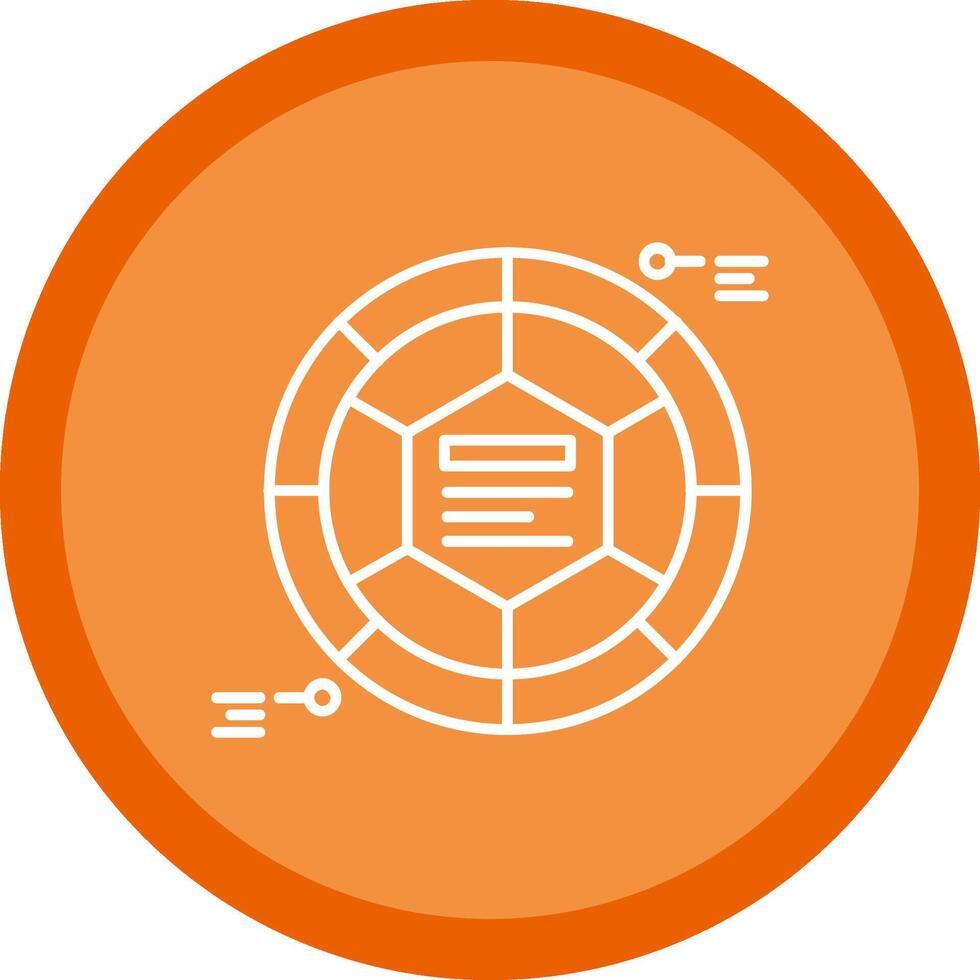 Infographic elements Flat Circle Multicolor Design Icon vector