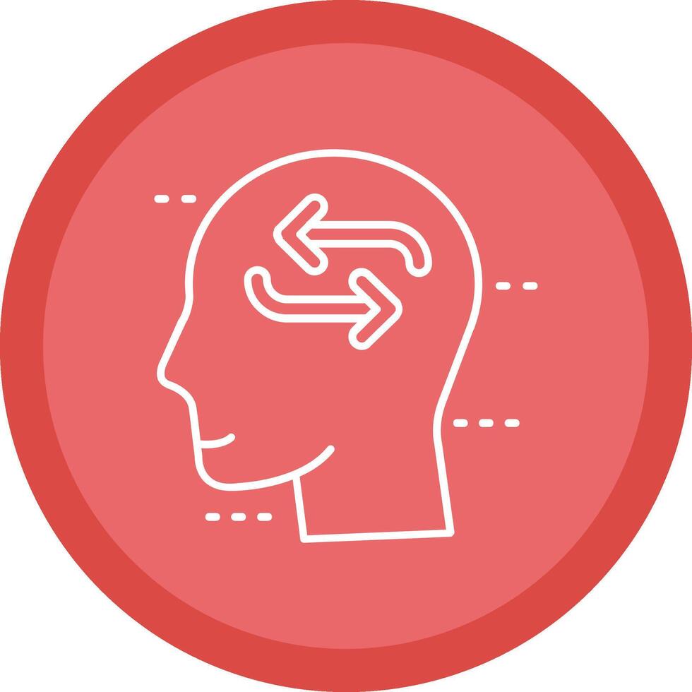 Change Flat Circle Multicolor Design Icon vector