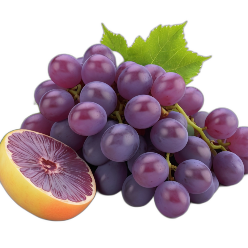 3d reso uva frutta png