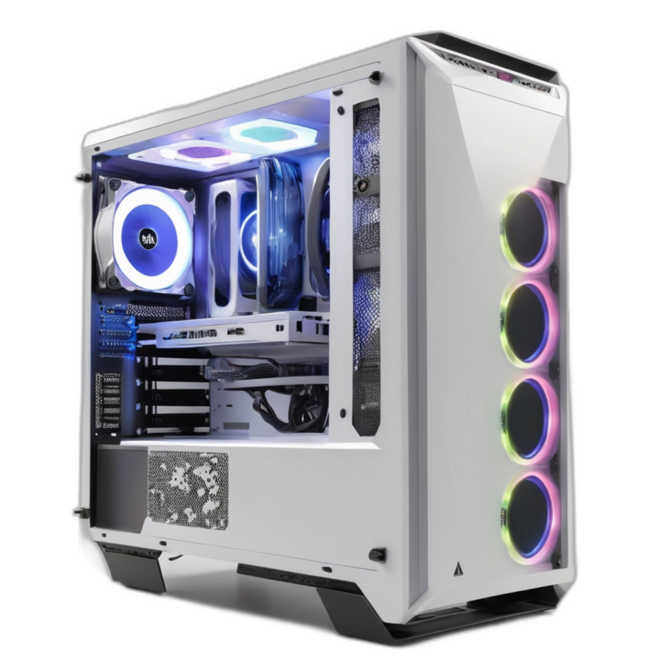 3d weergegeven gaming pc png