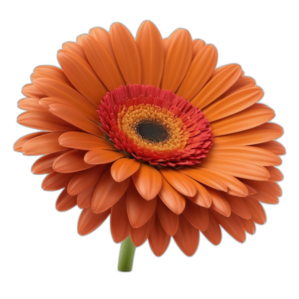 3d rendered Gerbera daisy flower png