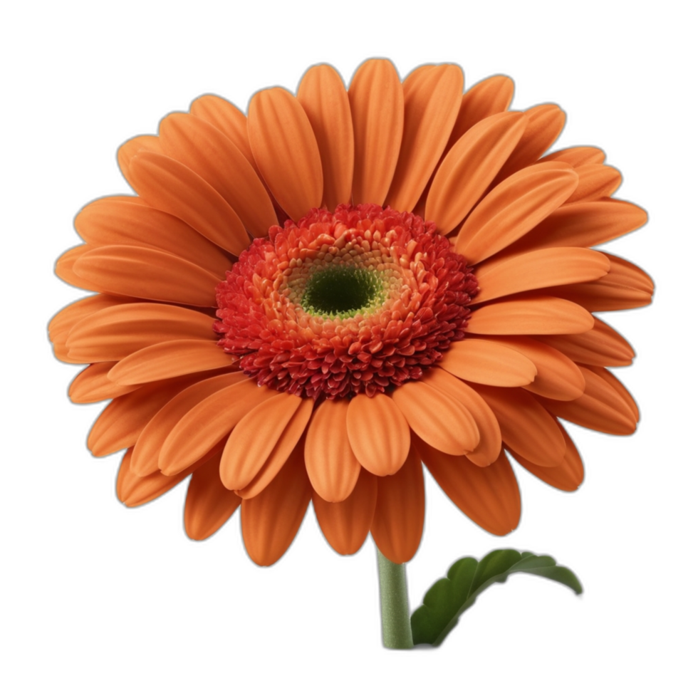 3d rendered Gerbera daisy flower png